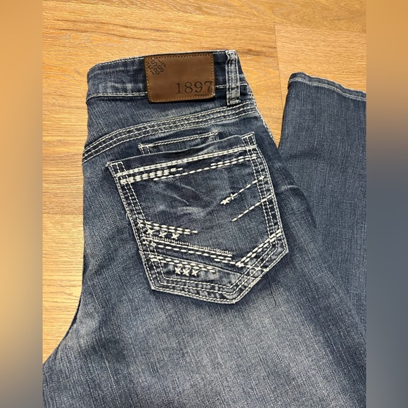 30X30 1897 bootcut jeans, men’s 30X30 jeans - Picture 2 of 12